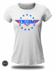 Ryan Weaver - Top Gun Freedom EST 1776 LADIES Slim Fit T-shirt