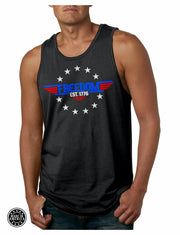 Ryan Weaver Top Gun freedom EST 1776 Men's Tank