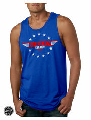 Ryan Weaver Top Gun freedom EST 1776 Men's Tank