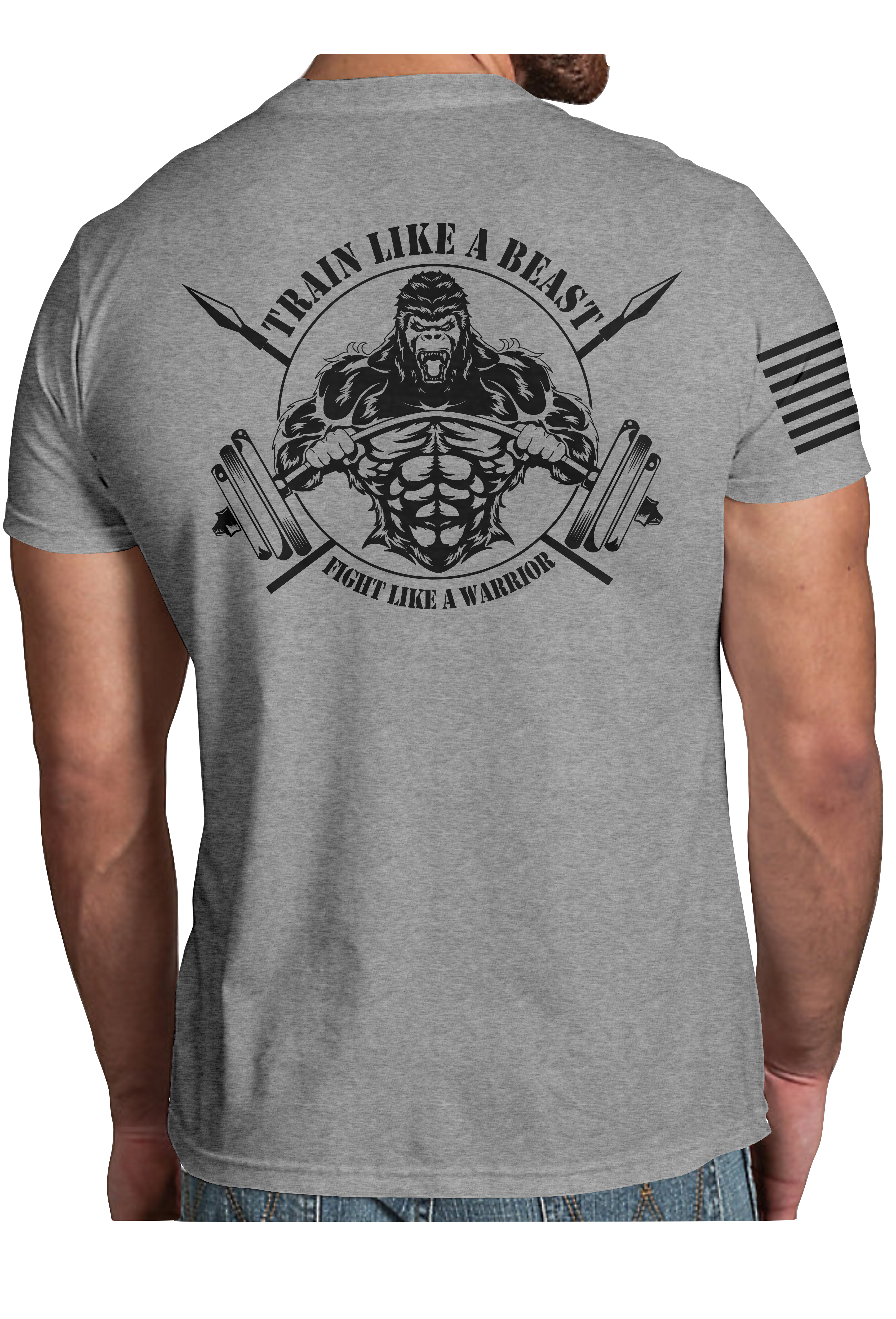 Train Like A Beast Tee | Grit Gear Apparel®