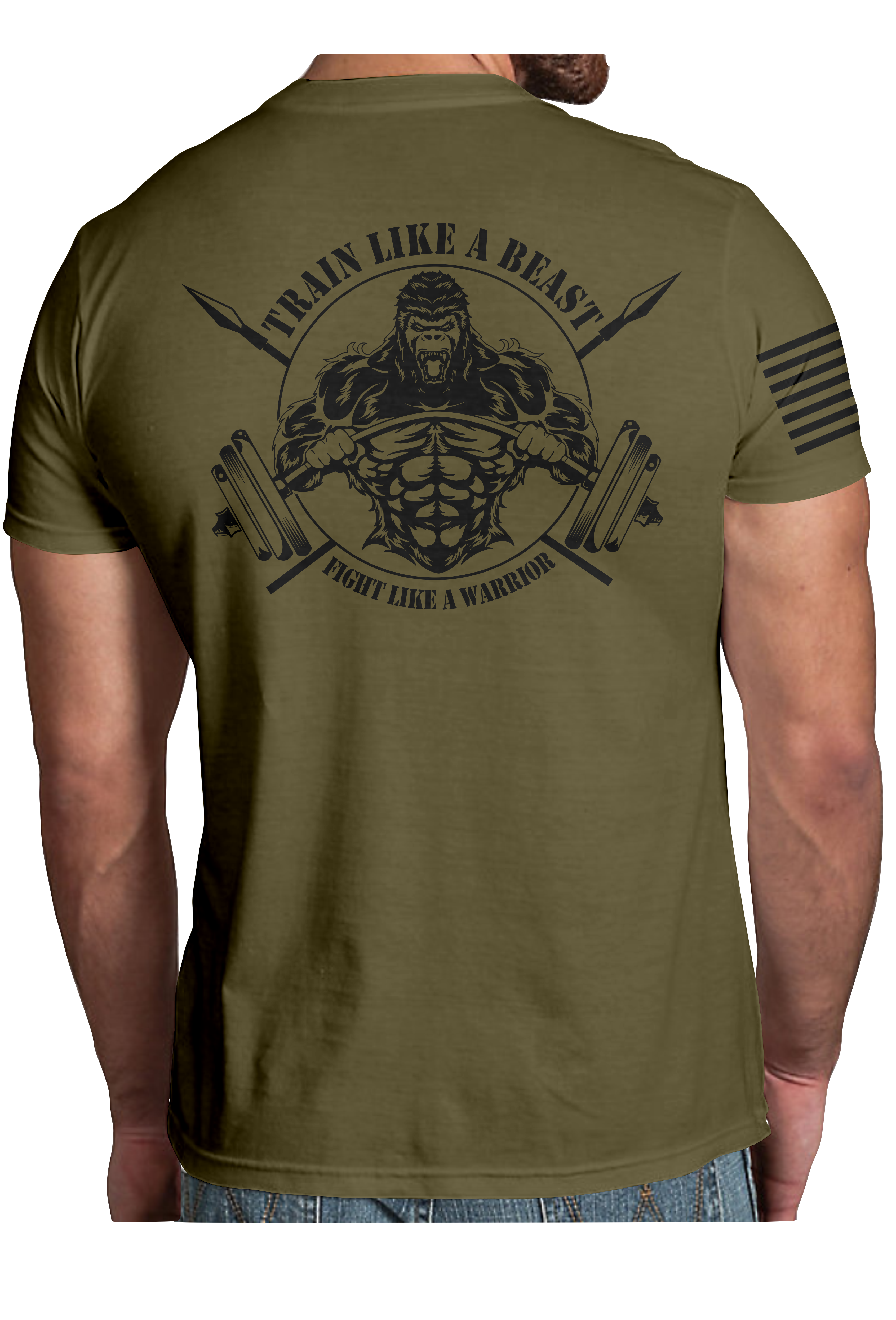 Train Like A Beast Tee | Grit Gear Apparel®