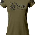 US EST 1776 Defend T-Shirt | Grit Gear Apparel
