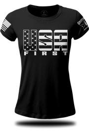 USA First Ladies T-shirt | Grit Gear Apparel