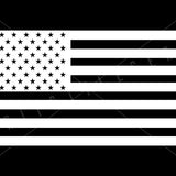 US American Flag Vinyl Decal | Grit Style Gear