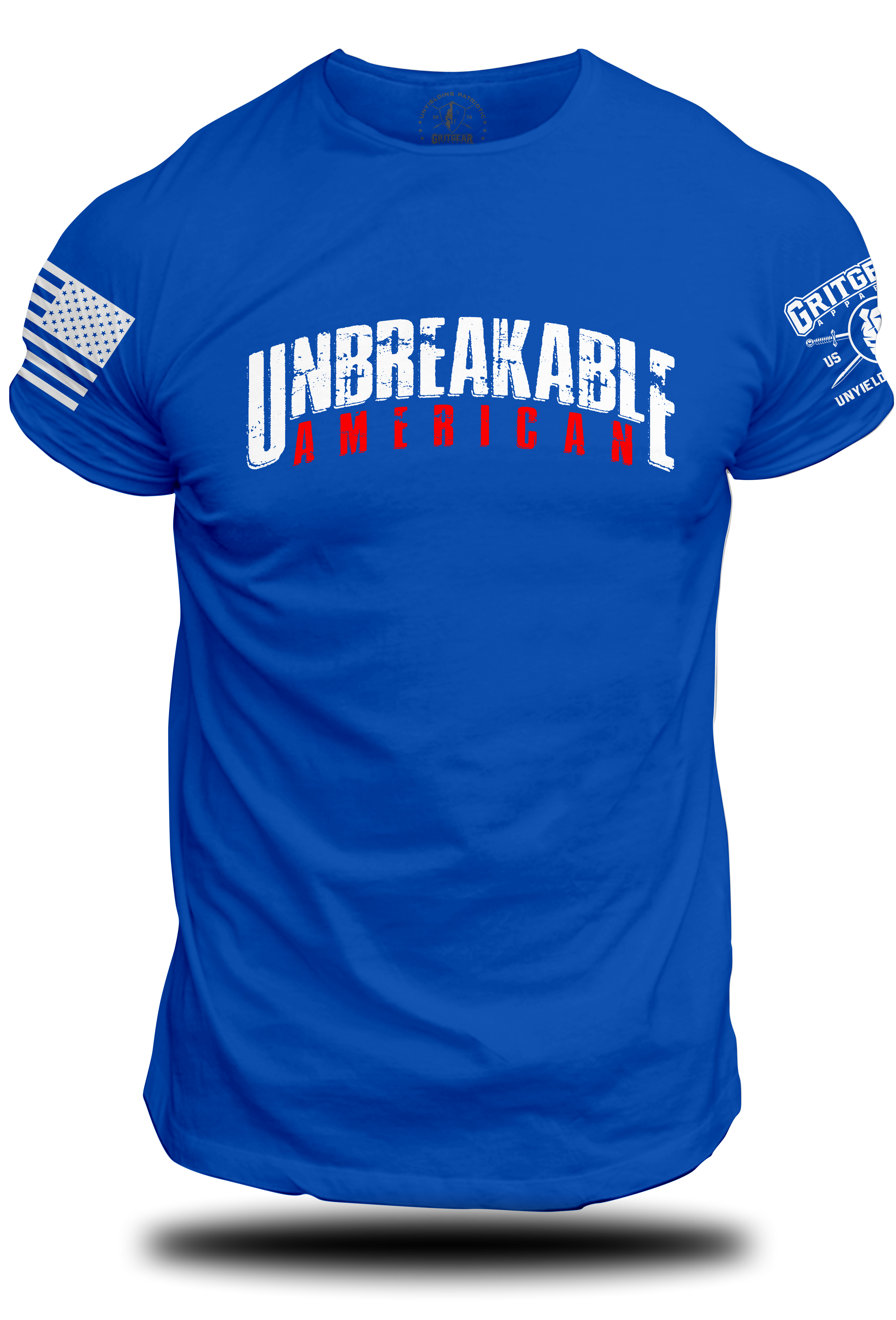 Unbreakable American Tee | Grit Gear Apparel