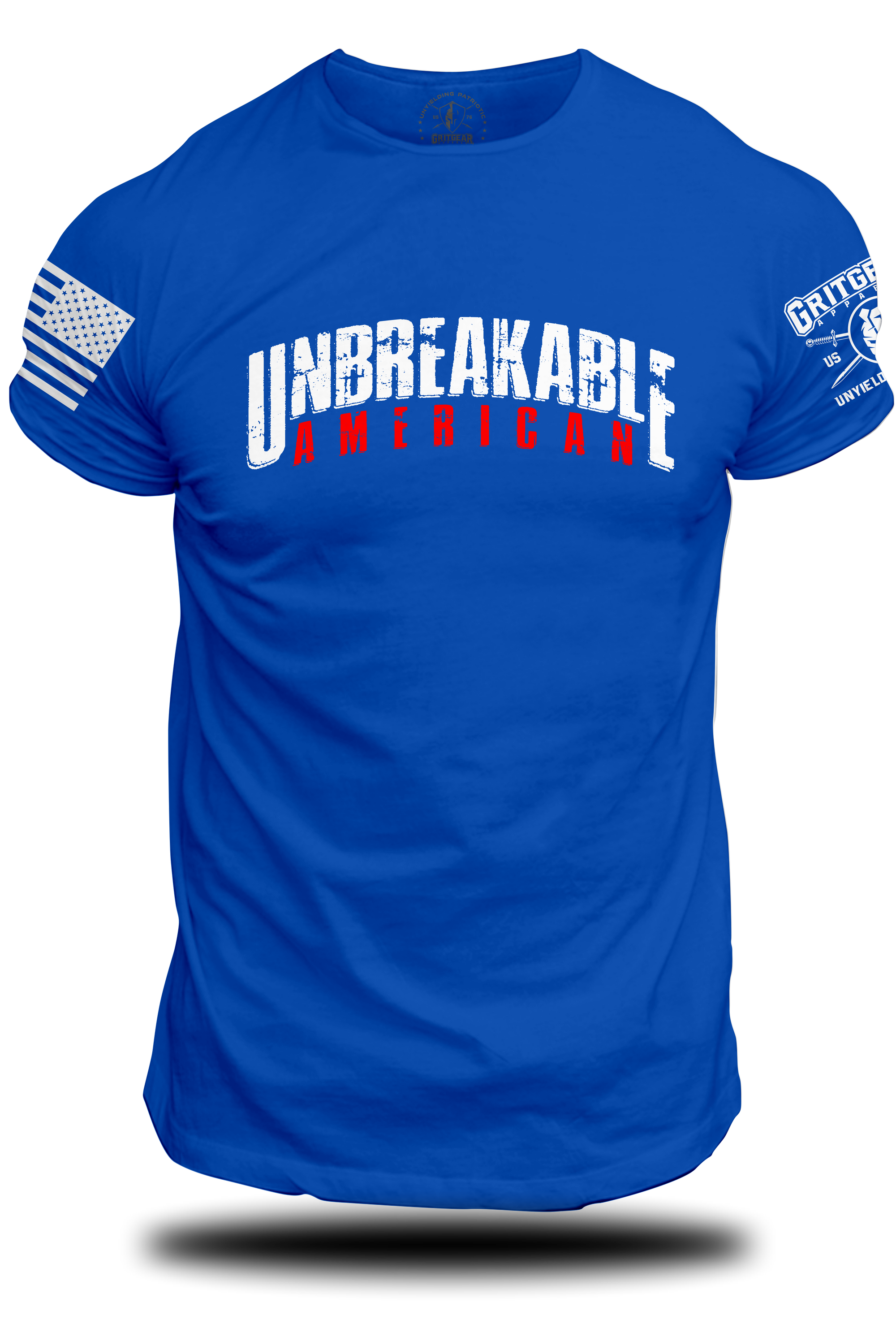 Unbreakable American Tee | Grit Gear Apparel