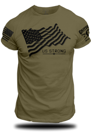 US Strong Since 1776 Flag Tee | Grit Gear Apparel