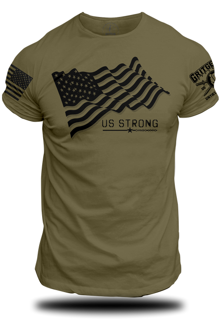 US Strong Since 1776 Flag Tee | Grit Gear Apparel