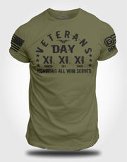 Veterans Day 11.11.11 Ryan Weaver T-shirt | Grit Gear Apparel