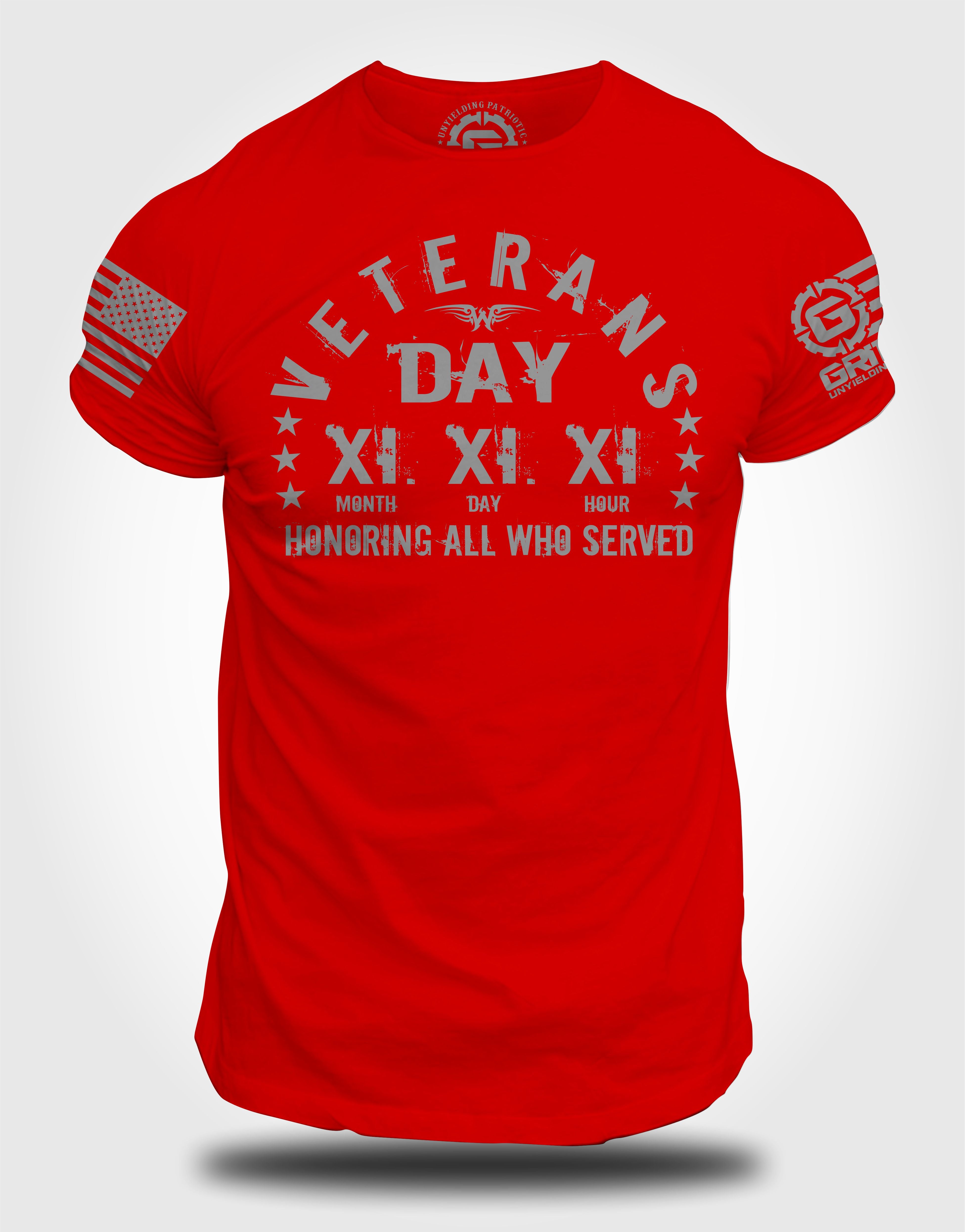 Veterans Day 11.11.11 Ryan Weaver T-shirt | Grit Gear Apparel