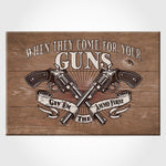 Magnet: When They Come | GRITGEAR Apparel