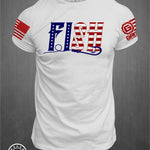 Ryan Weaver FISH Stars and Stripes T-shirt | Grit Gear Apparel