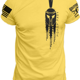 Molon Labe Helmet Side T-shirt | Grit Gear Apparel ®