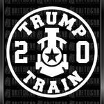 Trump Train 2020 Vinyl Decal | Grit Gear Apparel