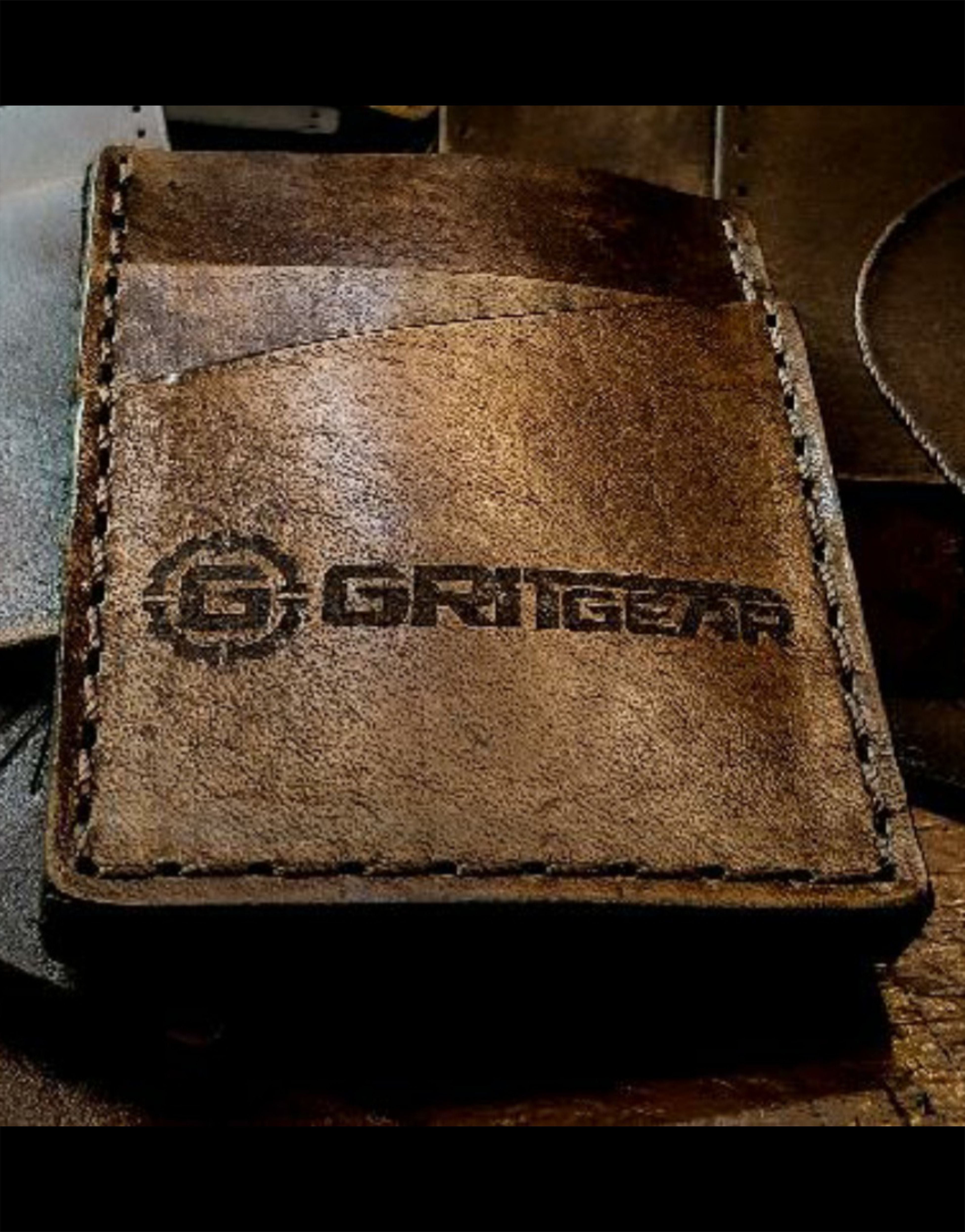 American Made Leather Wallet